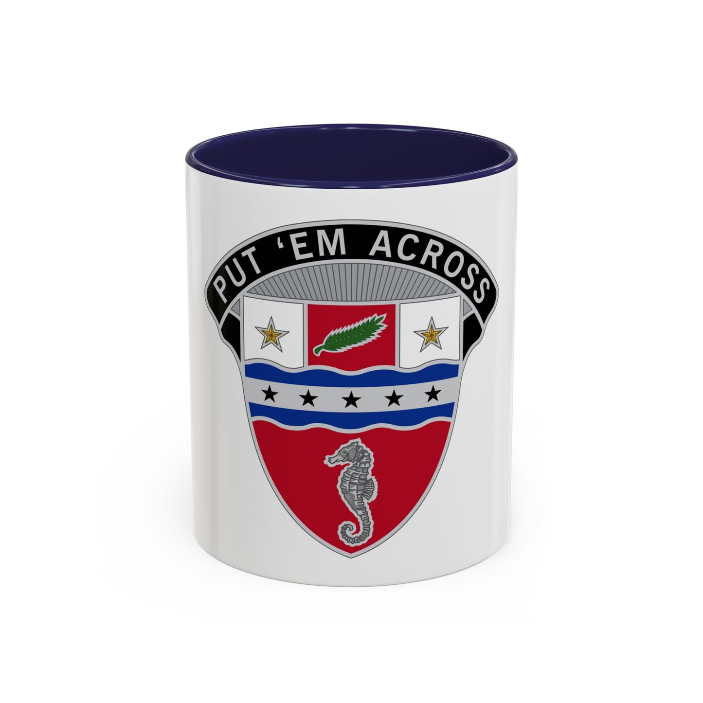 1st Engineer Brigade (U.S. Army) Accent Coffee Mug