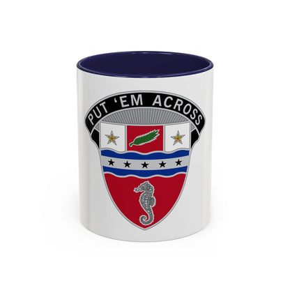 1st Engineer Brigade (U.S. Army) Accent Coffee Mug