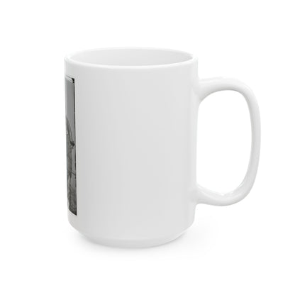 Portrait Of Maj. Gen. John M. Schofield, Officer Of The Federal Army (U.S. Civil War) White Coffee Mug