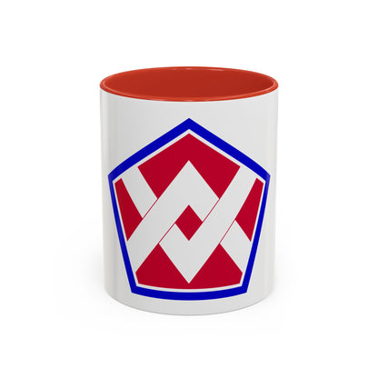 55th Sustainment Brigade (U.S. Army) Accent Coffee Mug