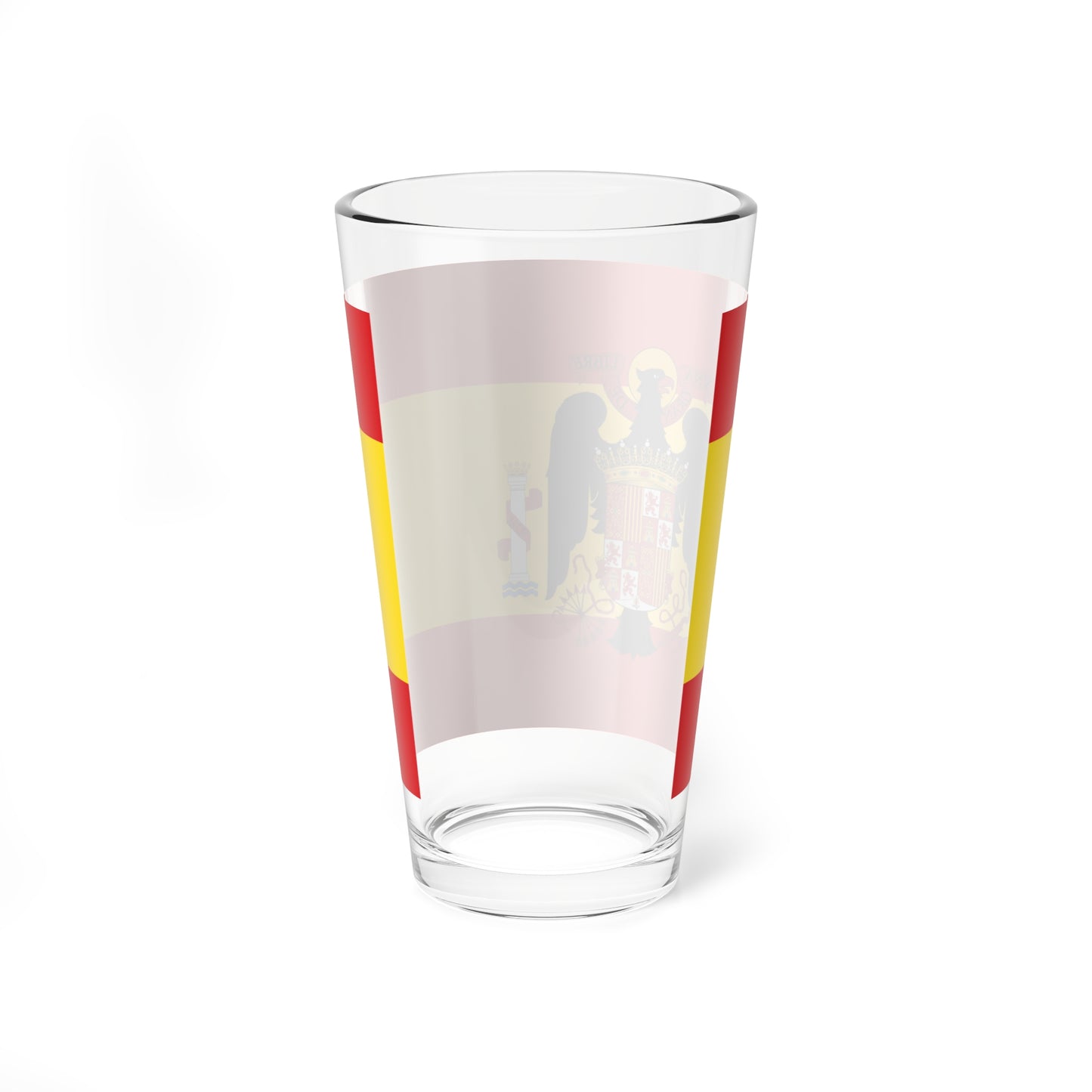 Flag of Spain 1945-1977 (Spain) Pint Glass 16oz