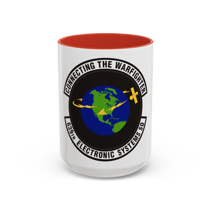 639th Electronic Systems Squadron (U.S. Air Force) Accent Coffee Mug