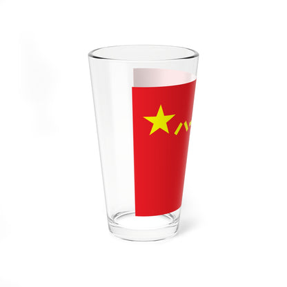 Flag of the Peoples Liberation Army (China) Pint Glass 16oz
