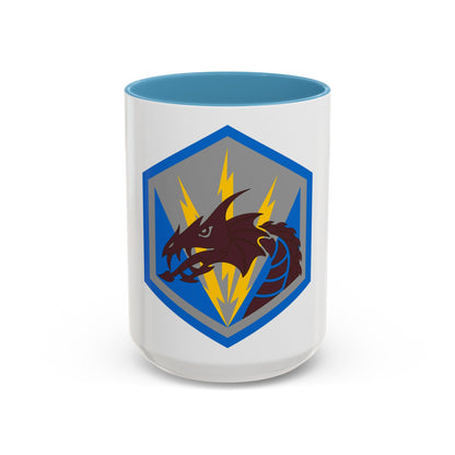336 Military Intelligence Brigade (U.S. Army) Accent Coffee Mug