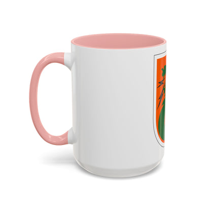 5th Signal Command (U.S. Army) Accent Coffee Mug