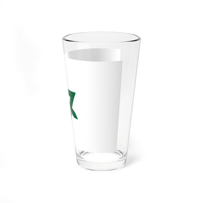 Flag of Higashimatsuyama Saitama (Japan) Pint Glass 16oz