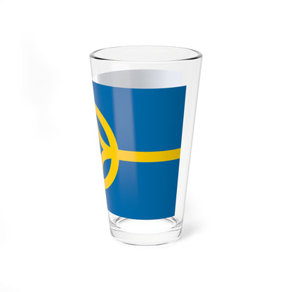 Flag of West Plains, Missouri - Pint Glass 16oz