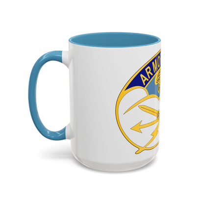 635 Aviation Group (U.S. Army) Accent Coffee Mug