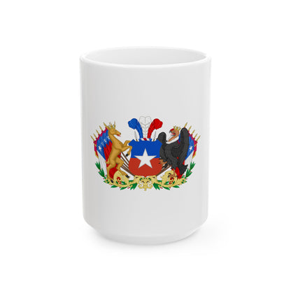 Greater Coat of Arms of Chile (1834-1920) - White Coffee Mug