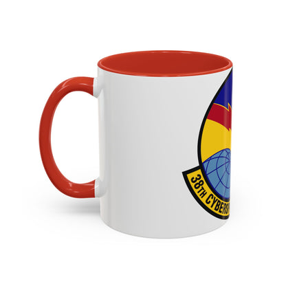 38th Cyberspace Readiness Squadron (U.S. Air Force) Accent Coffee Mug