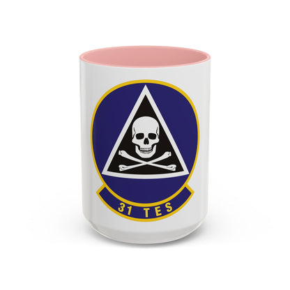 31st Test and Evaluation Squadron (U.S. Air Force) Accent Coffee Mug