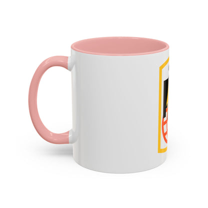 11th Signal Brigade (U.S. Army) Accent Coffee Mug