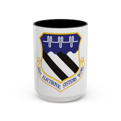 551st Electronic Systems Wing (U.S. Air Force) Accent Coffee Mug