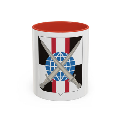 527 Military Intelligence Battalion 2 (U.S. Army) Accent Coffee Mug