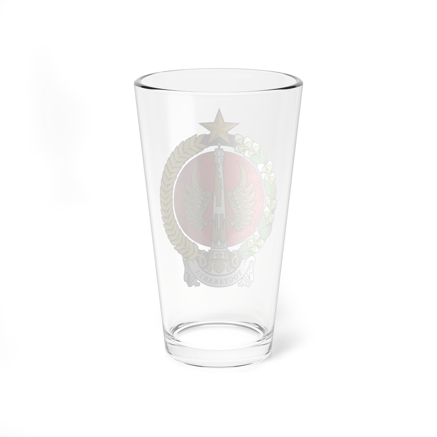 Coat of arms of Yogyakarta (Indonesia) (Coat of Arms) Pint Glass 16oz