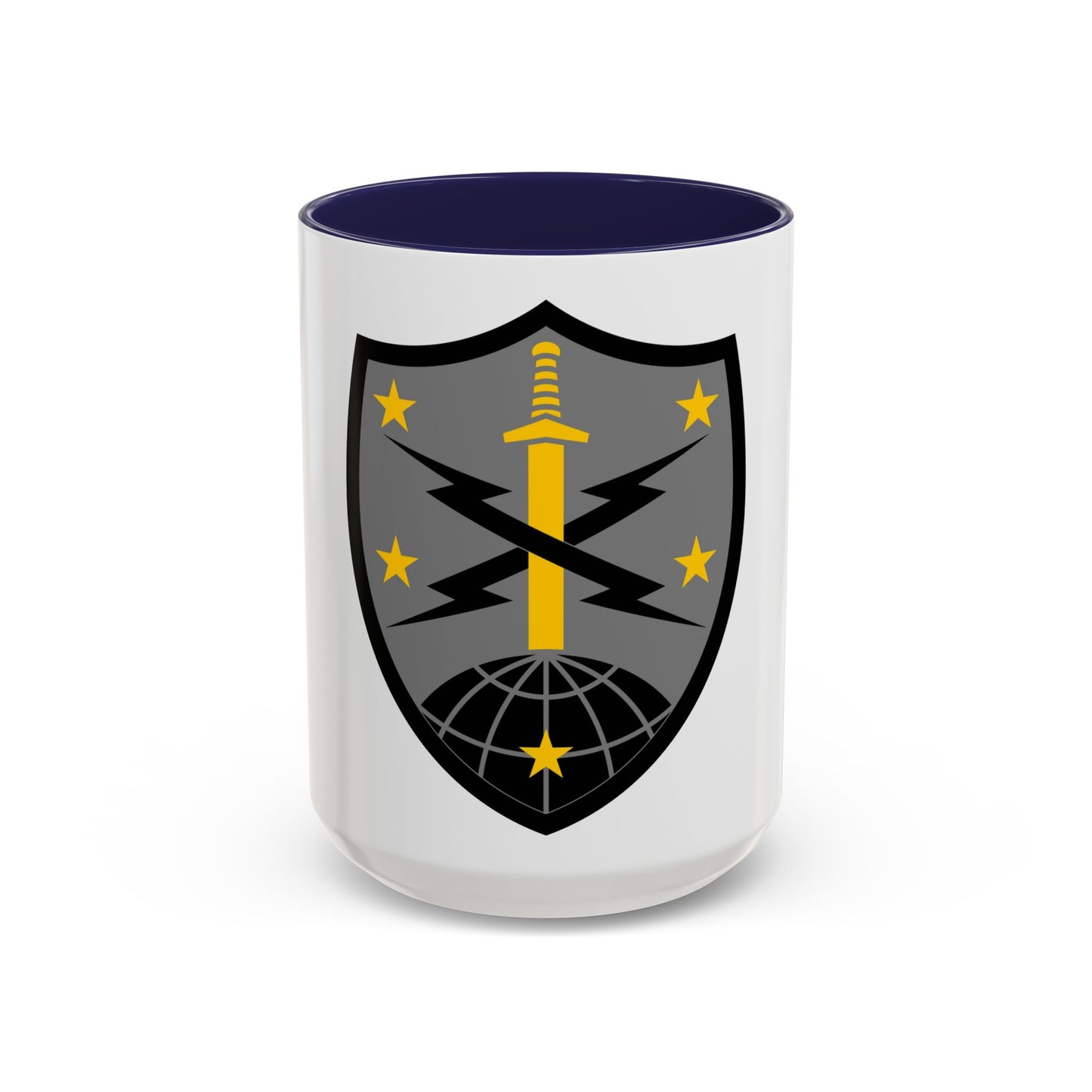 91 Cyber Brigade 2 (U.S. Army) Accent Coffee Mug