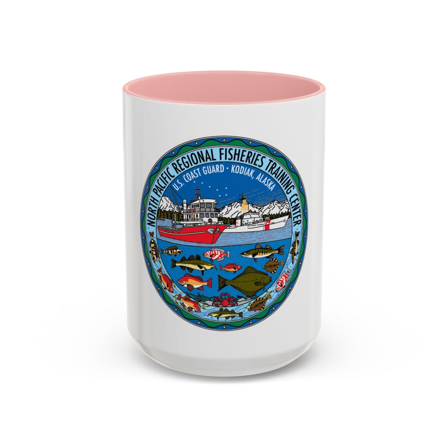 USCG NPRFTC Kodiak Alaska 2005 (U.S. Coast Guard) Accent Coffee Mug