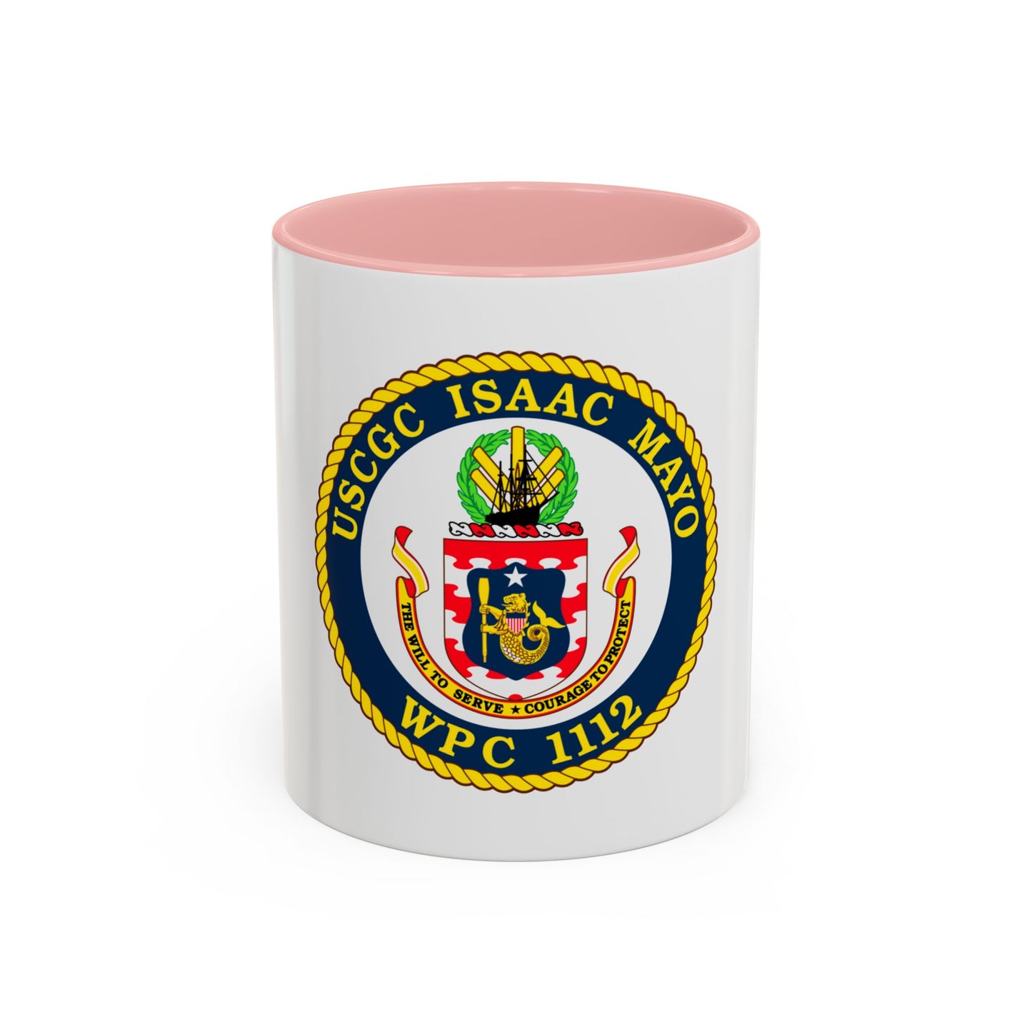 USCGC Isaac Mayo WPC 1112 (U.S. Coast Guard) Accent Coffee Mug