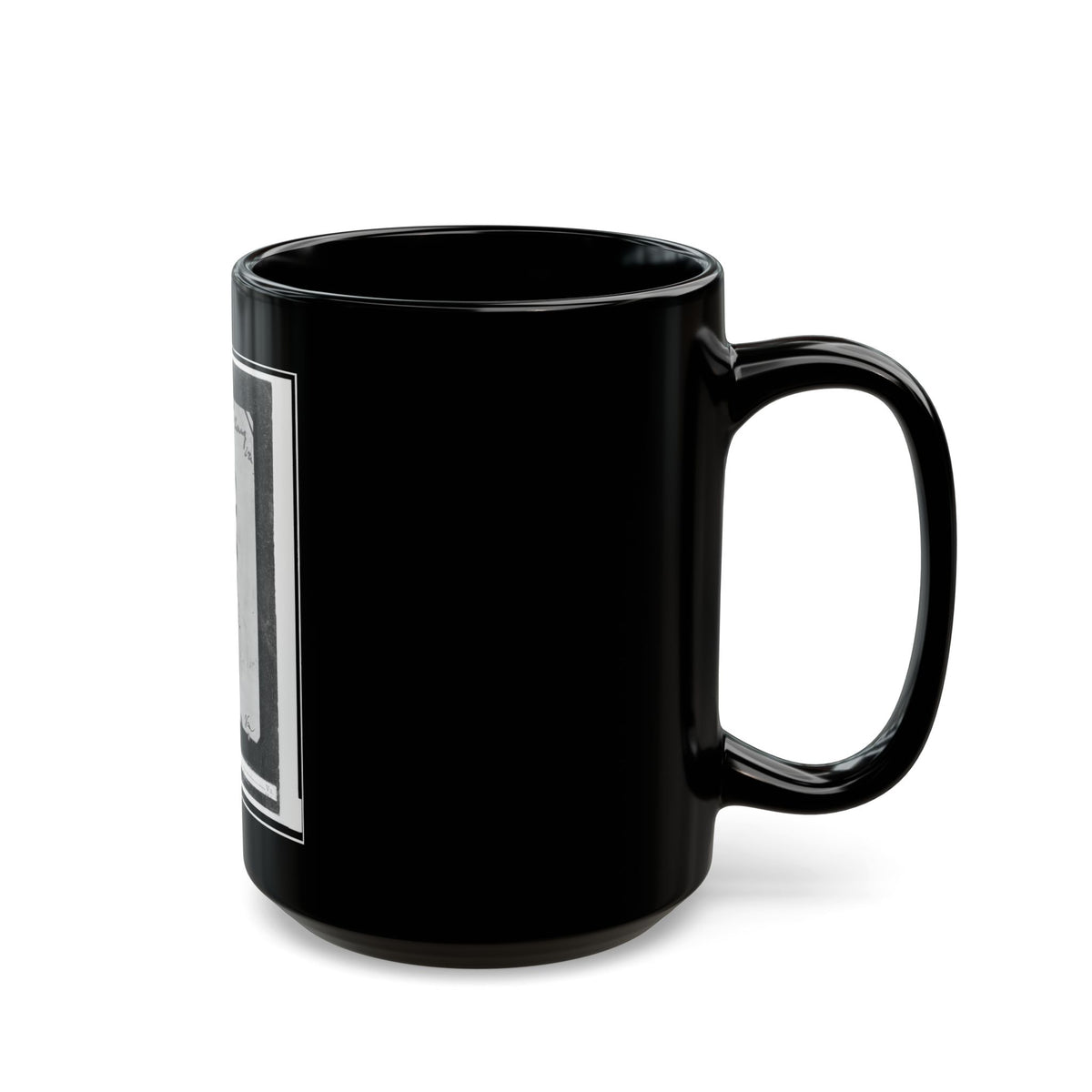 Brig.-Gen. A.L. Long, Va. (U.S. Civil War) Black Coffee Mug