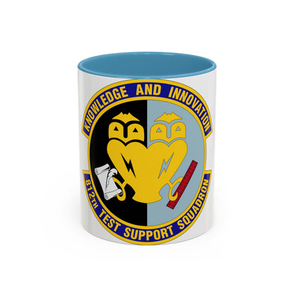 812 Test and Support Squadron AFMC (U.S. Air Force) Accent Coffee Mug