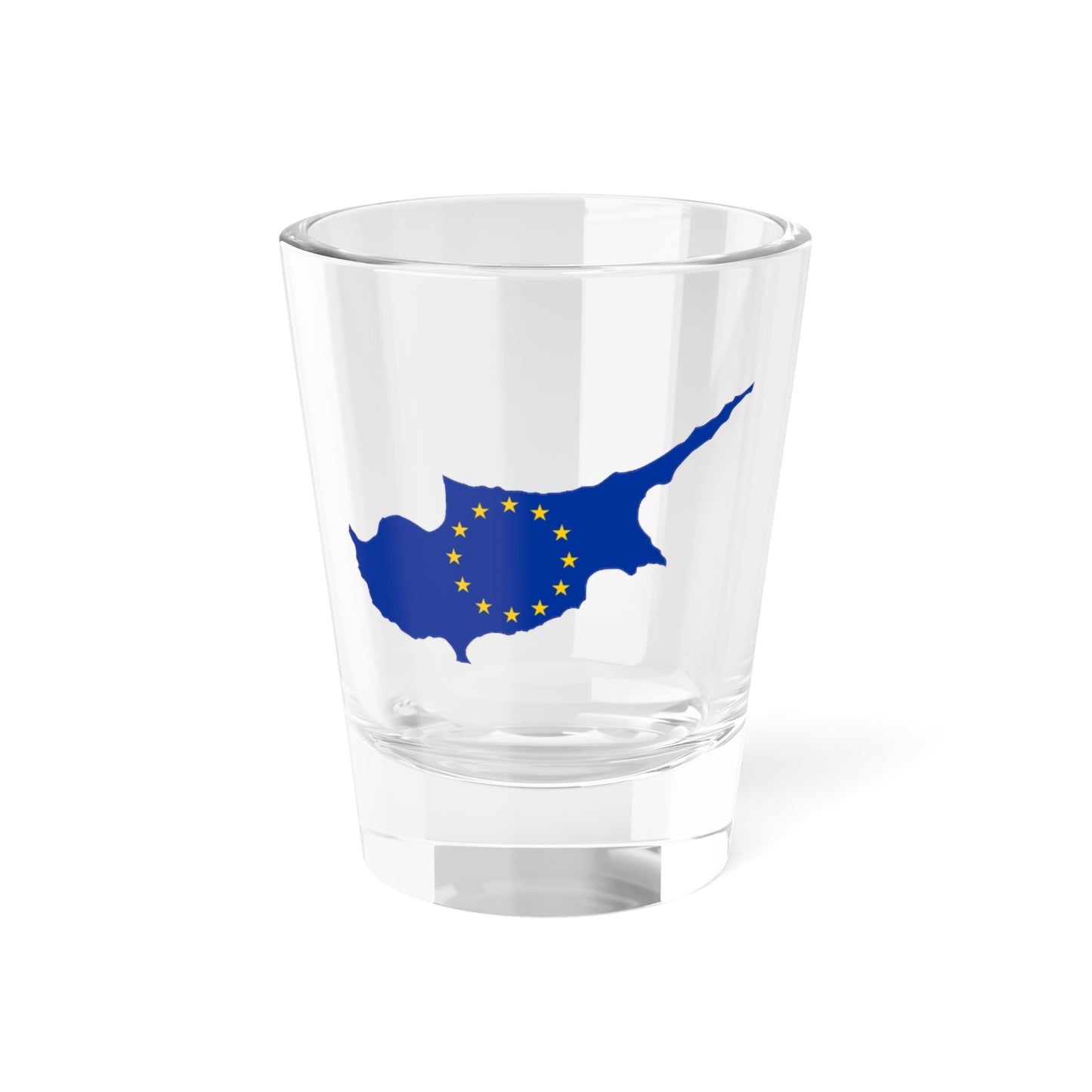 Cyprus EU (Cyprus) Shot Glass 1.5oz