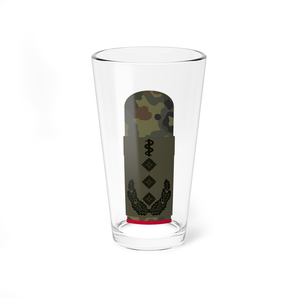 HA OS5 53b Oberstarzt i.G. HM L (Germany) (Military Rank) Pint Glass 16oz