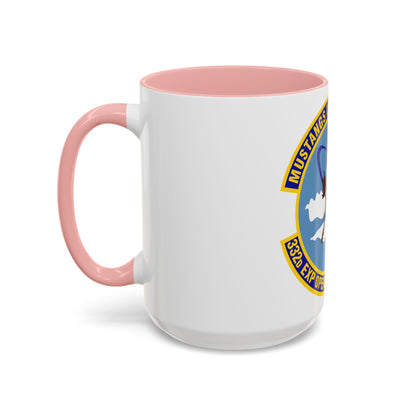 332d Expeditionary Operations Support Squadron (U.S. Air Force) Accent Coffee Mug