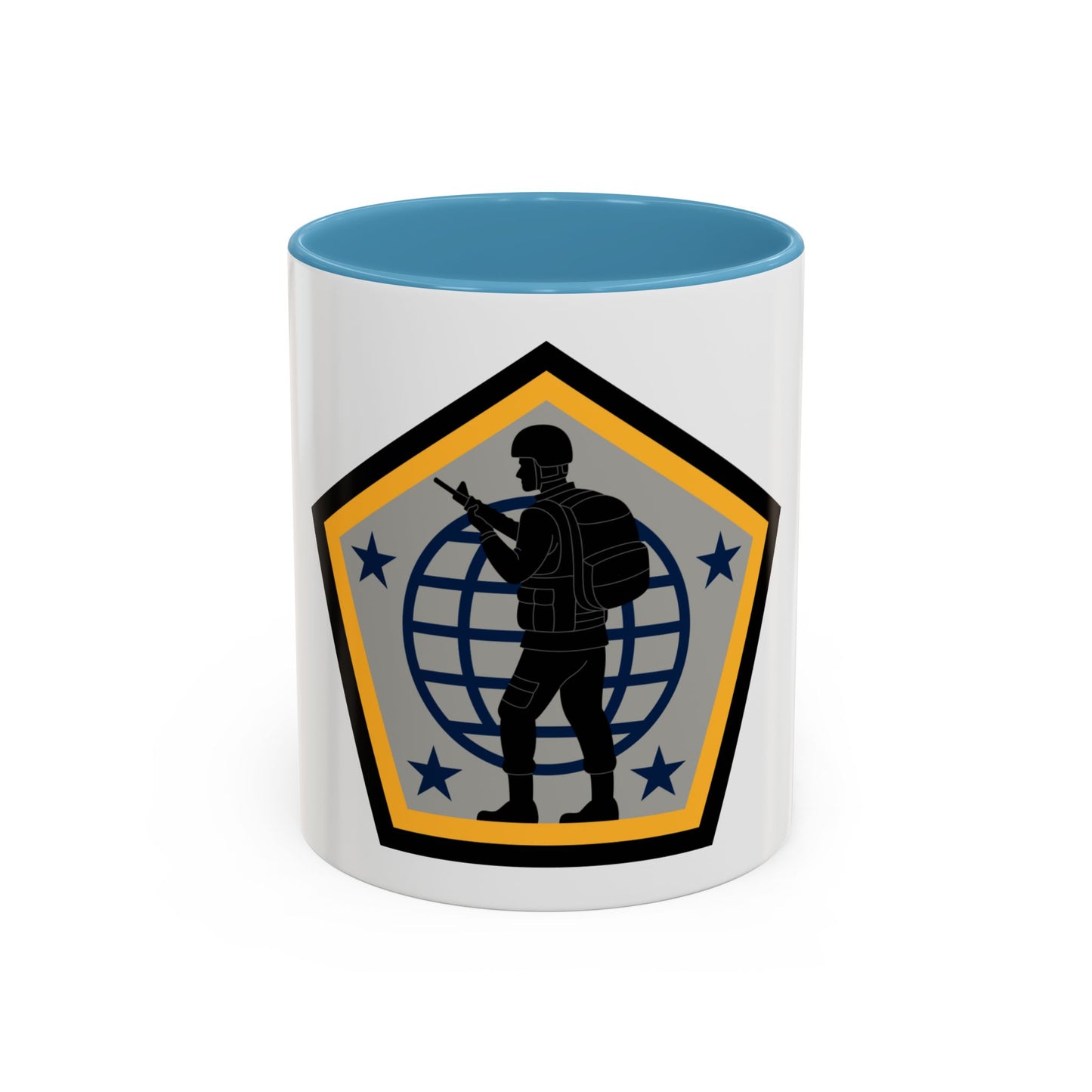 Human Resources Command (U.S. Army) Accent Coffee Mug