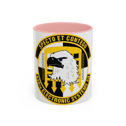 630th Electronic Systems Squadron (U.S. Air Force) Accent Coffee Mug