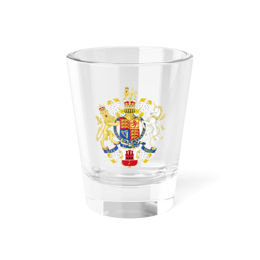 Coat of Arms of the Government of Gibraltar - Shot Glass 1.5oz