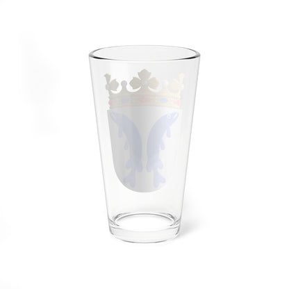 Uusikaupunki.vaakuna (Finland) (Coat of Arms) Pint Glass 16oz