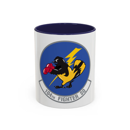 104th Fighter Squadron (U.S. Air Force) Accent Coffee Mug