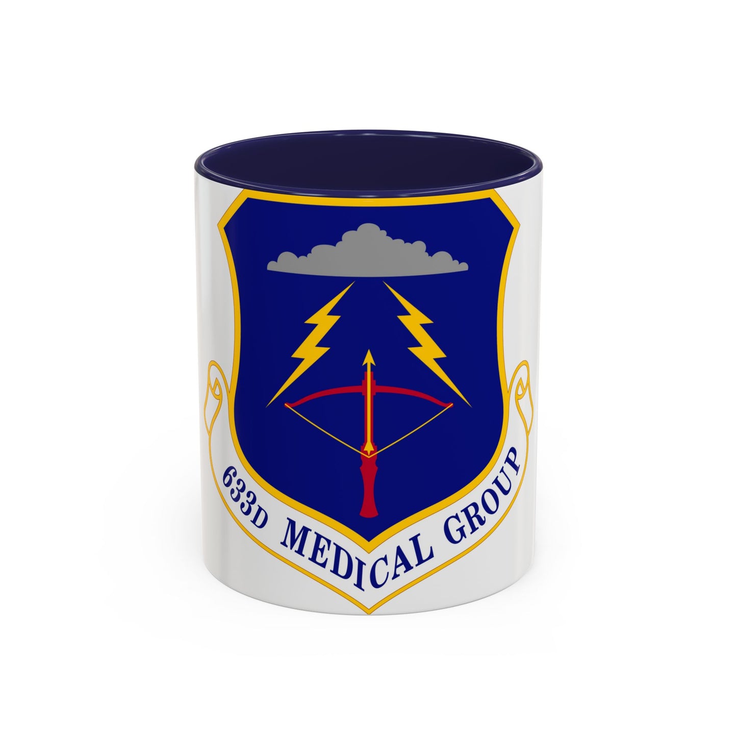 633 Medical Group ACC (U.S. Air Force) Accent Coffee Mug