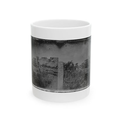 Virginia. Locomotive On The Orange & Alexandria Railroad (U.S. Civil War) White Coffee Mug