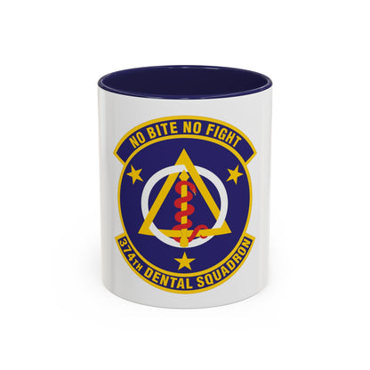 374th Dental Squadron (U.S. Air Force) Accent Coffee Mug
