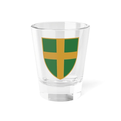 Grb Pule zelena i zlatna boja (Croatia) (Coat of Arms) Shot Glass 1.5oz