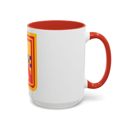 441st Antiaircraft Artillery Missile Battalion v2 (U.S. Army) Accent Coffee Mug