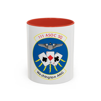 111 ASOC Sq Washington ANG (U.S. Air Force) Accent Coffee Mug