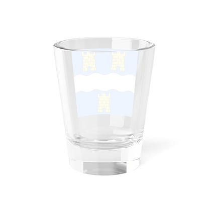CHE Dardagny Flag (Switzerland) Shot Glass 1.5oz