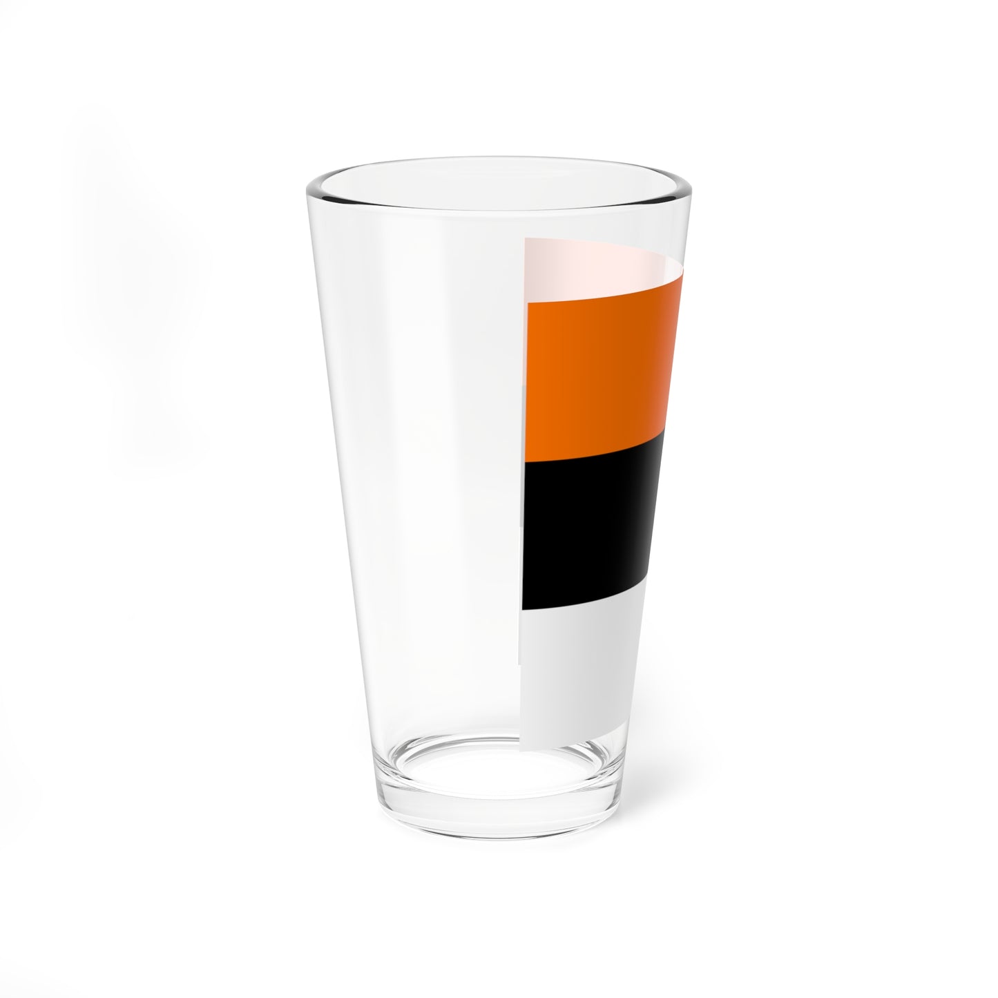 Flag of Canton of Neuchatel 1836-1848 (Switzerland) Pint Glass 16oz