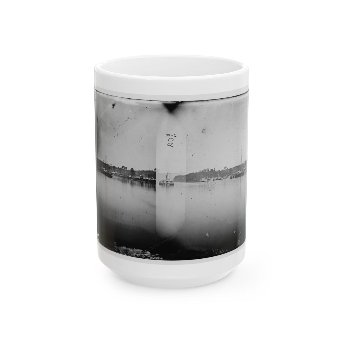 Belle Plain, Virginia. General View (U.S. Civil War) White Coffee Mug