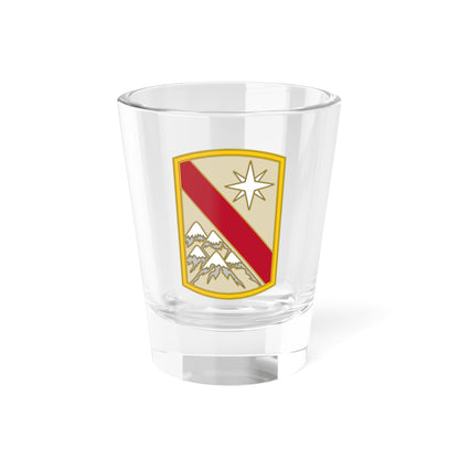 Verre à liqueur de la 43e Brigade de soutien (armée américaine) 1,5 oz