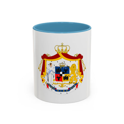 Coat of arms of Principality of Romania (1867-1872) - Accent Coffee Mug