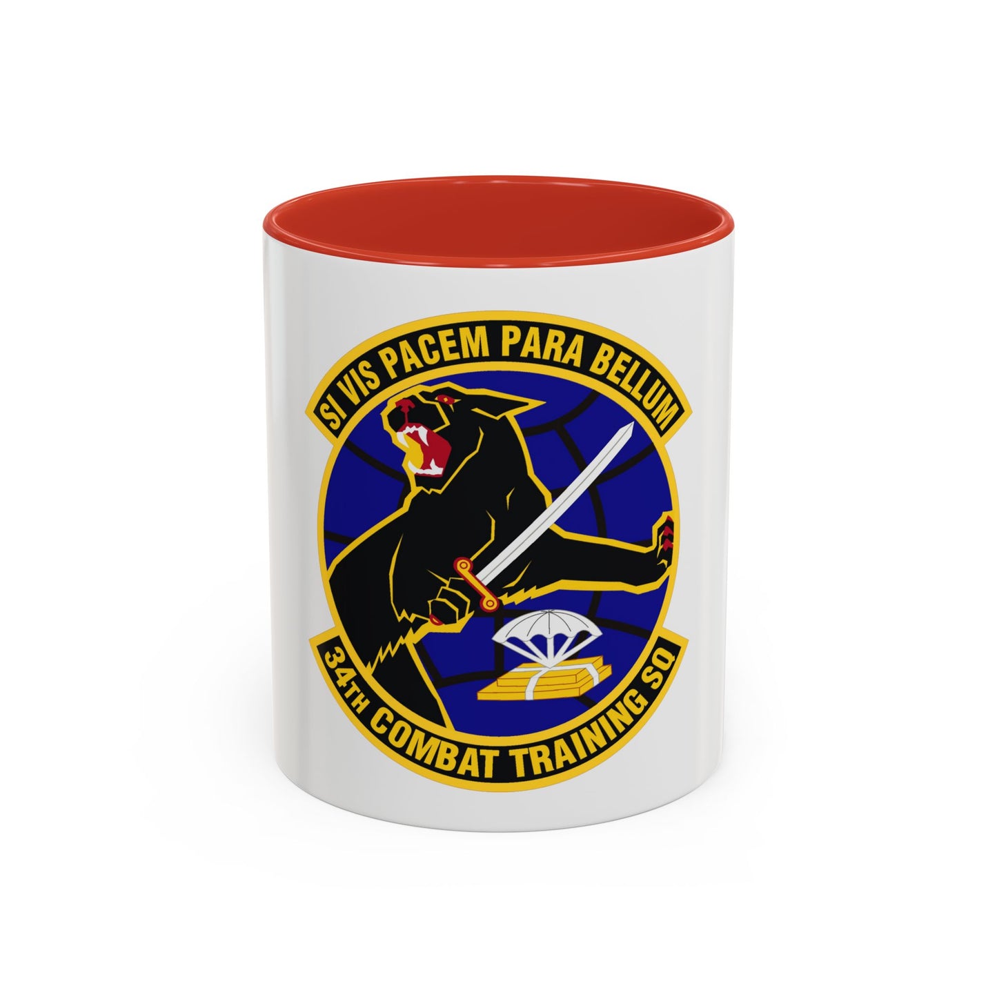 34th Combat Training Squadron (U.S. Air Force) Accent Coffee Mug