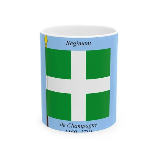 1569 Regiment de Champagne (France) White Coffee Mug 11oz - Go Mug Yourself