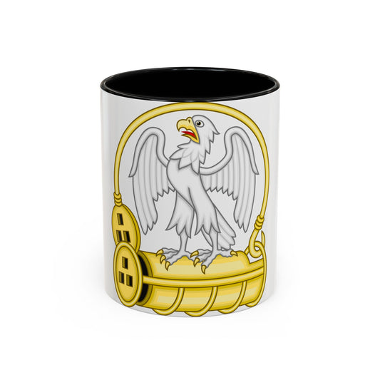 Falcon and Fetterlock Badge of Edward IV - Accent Coffee Mug