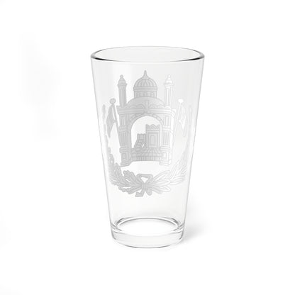 Emblem of Afghanistan 1926-1928 (Afghanistan) (Coat of Arms) Pint Glass 16oz