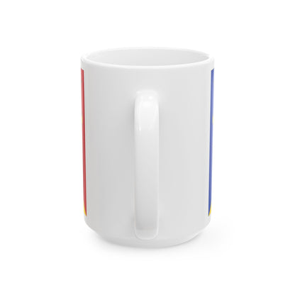 Drapeau de Craig y Dorth Royaume-Uni - Tasse à café blanche