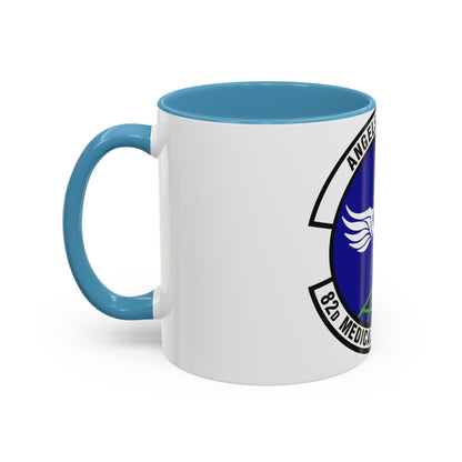 82d Medical Operations Squadron (U.S. Air Force) Accent Coffee Mug