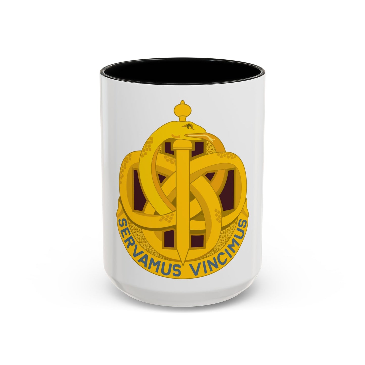 411 Hospital Center (U.S. Army) Accent Coffee Mug